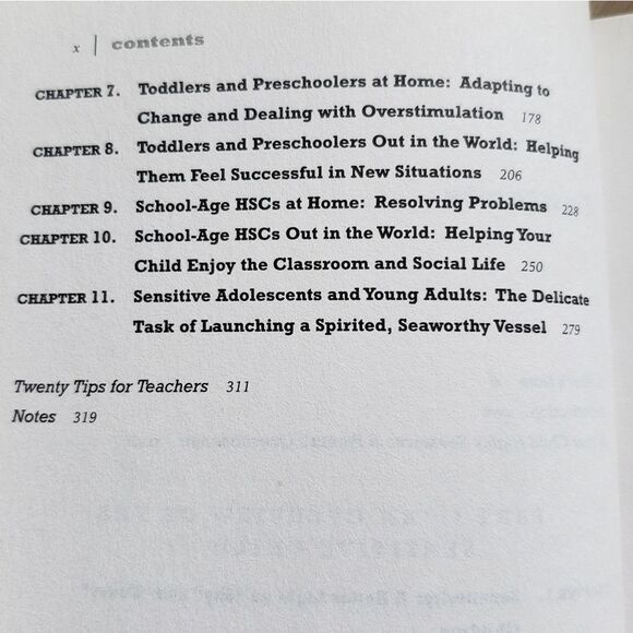 🔺️NWOT The Highly Sensitive Child; Helping Our Children Thrive Paperback Book - Picture 5 of 5